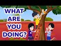 What Are You Doing? - Action Verbs | English Speaking Conversation Practice for Daily Life