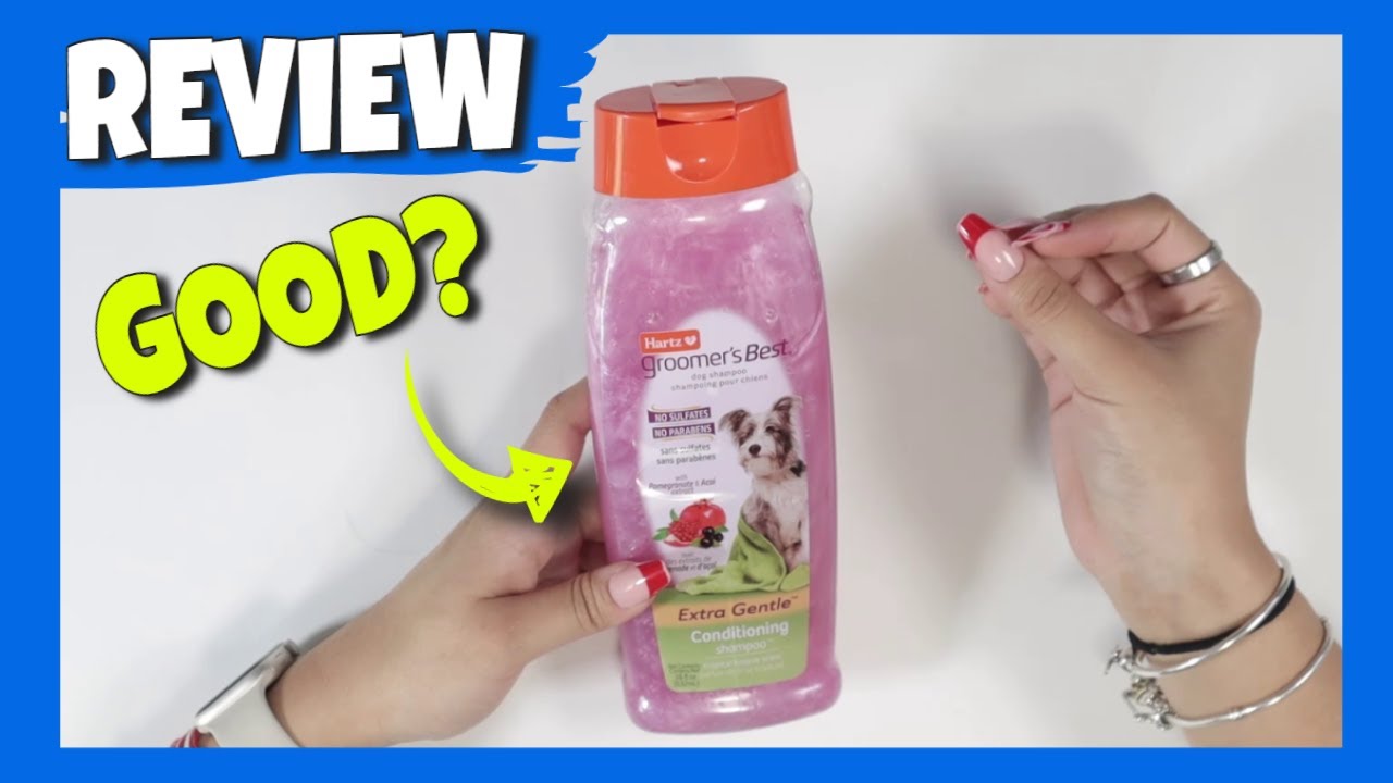 "Ultimate Grooming Simplified: Hartz 3-in-1 Conditioning Shampoo for Dogs - Healthy Coats Made Easy.