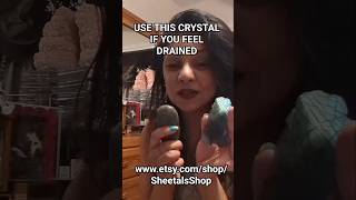USE THIS CRYSTAL IF YOU FEEL DRAINED #labradorite #crystals