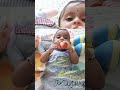 Cute baby loves carrots 🥕 🥕#shorts