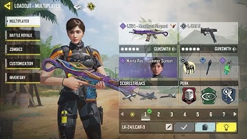 COD Mobile - MP - LK-24/LCAR-9 Loadout - #codmobile #usethis #meta - CURRENT SEASON8