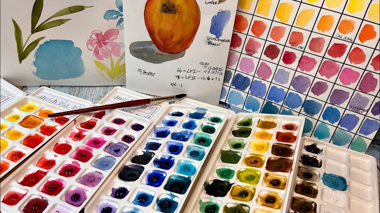 Denise's Earth Friendly Fill & Paint Watercolor Palette