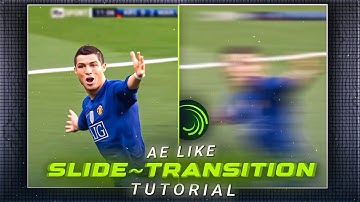 Ae like Slide Transition Tutorial on Alight Motion (+preset) #transition