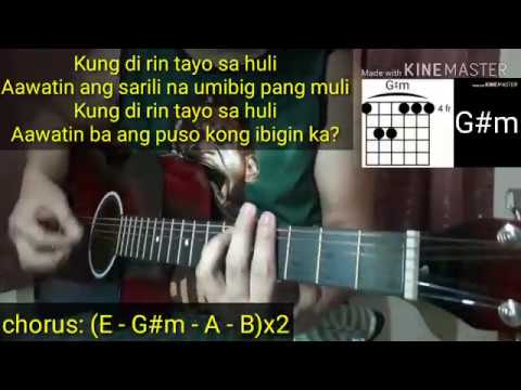 Kung Di Rin Lang Ikaw Guitar Cover | Guitar Chords Tutorial | normanALipetero