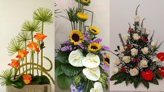 stunning and pretty ikebana fresh flowers arrangement ideas