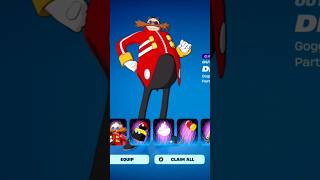 Fortnite X Sonic Item Shop + Purchasing Dr. Eggman