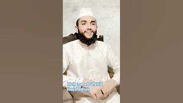 Muhammad Shahid Naqshbandi Rab De Habib Naal Pyar Hona Chahida 