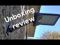 Unboxing | Review  Lampara Solar para exteriores