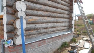 видео Леса для сборки сруба отделки фасада