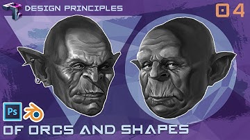 DESIGN PRINCIPLES | Applying Shape Language Theory To Create Different Orc Characters