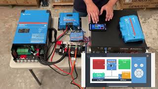 Cómo programar un sistema de almacenamiento Victron + Pylontech