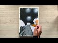 Acrylic painting tutorial | GoodNight | Way To Maison | Challenge #125