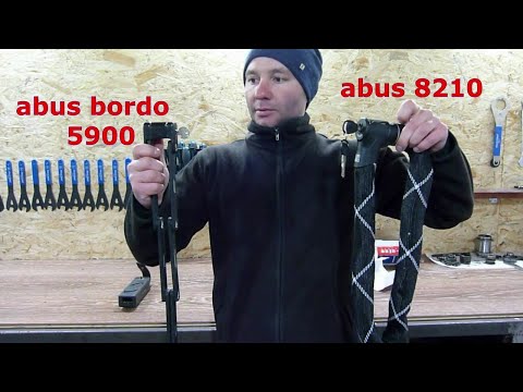 Купил новый замок ABUS 8210