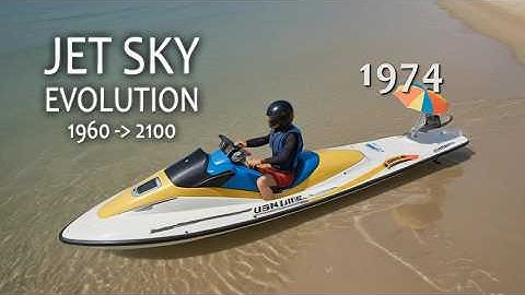 The evolution of the JET SKI from 1960 to 2100 (4K video)