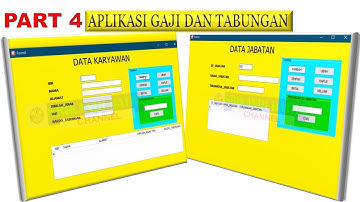 MEMBUAT FORM KARYAWAN JABATAN & PENCARIAN│APLIKASI GAJI & TABUNGAN│DELPHI XE│MYSQL PHPMYADMIN│PART 4
