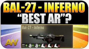 COD Advanced Warfare: Bal-27 "Inferno" - Rare Supply Drops Weapon "Review" (Call of Duty AW)
