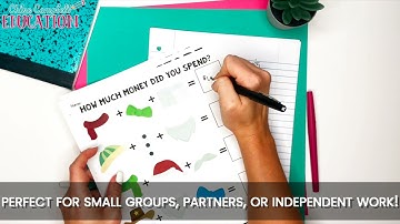 Adding and Subtracting Decimals Bundle | Christmas Math & Winter Math Activities