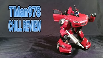 Transformer Binaltech Velocity Red Meister aka Zoom Zoom aka Jazz CHILL REVIEW