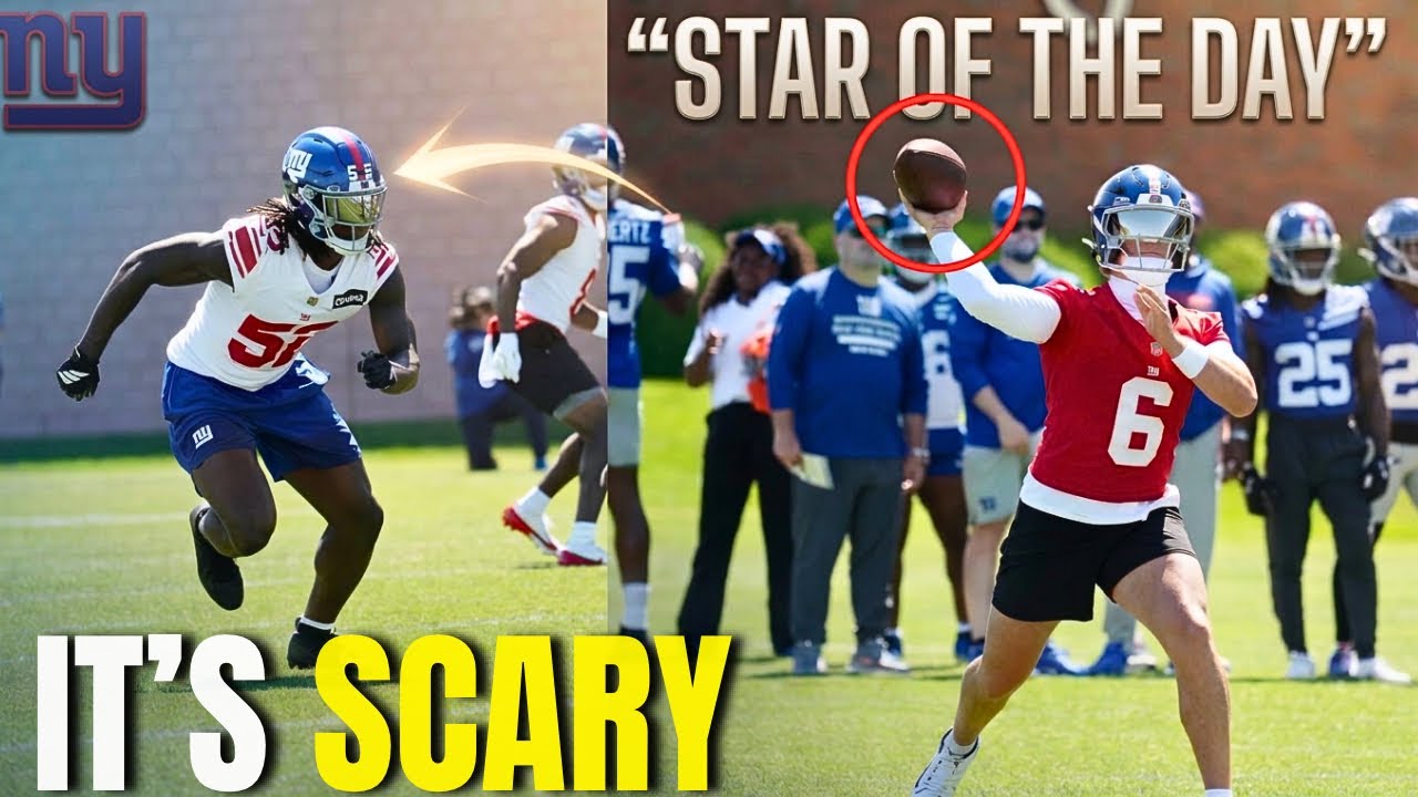 WATCH: The New York Giants Just Found Their Future Stars At Minicamp.. Arvell Reese