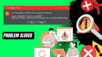Oracle VM | Usage: VirtualBoxVM --startvm <name|UUID> | Problem Solved  | Tamil