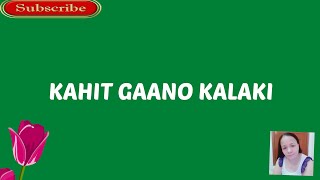 KAHIT GAANO KALAKI-by Alynna(Lyrics video)