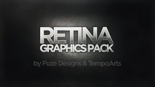 The Worlds Biggest Graphics Pack! // Retina Graphics Pack // Photoshop Pack
