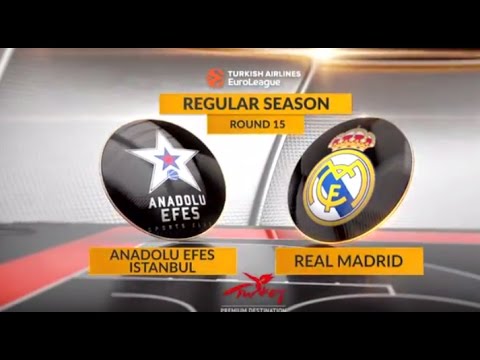 Highlights: Anadolu Efes Istanbul-Real Madrid