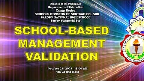 BNHS SBM VALIDATION 2021-2022