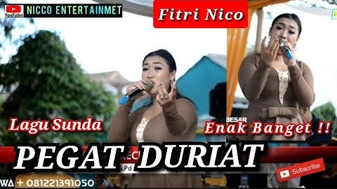 DURIAT PEGAT  - Fitri nico entertainment enak banget