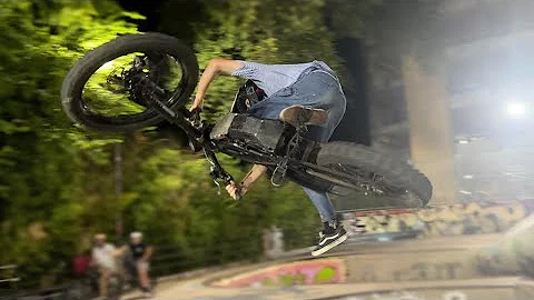 Skatepark SENDS! Surron Megaride 2023 (WORLD RECORD)