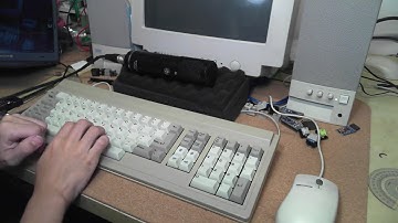 ADDS 1010 w/ NOS Clicky Space Invaders (NMB Hi-Tek 725)