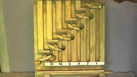 binary marble adding machine