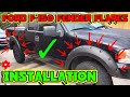 Ford F150 fender flares installation