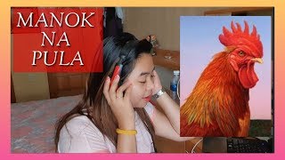 MANOK NA PULA | SORRY MAMA! MY FIRST EVER COVER with LYRICS (2019)?? | Aye Rose 
