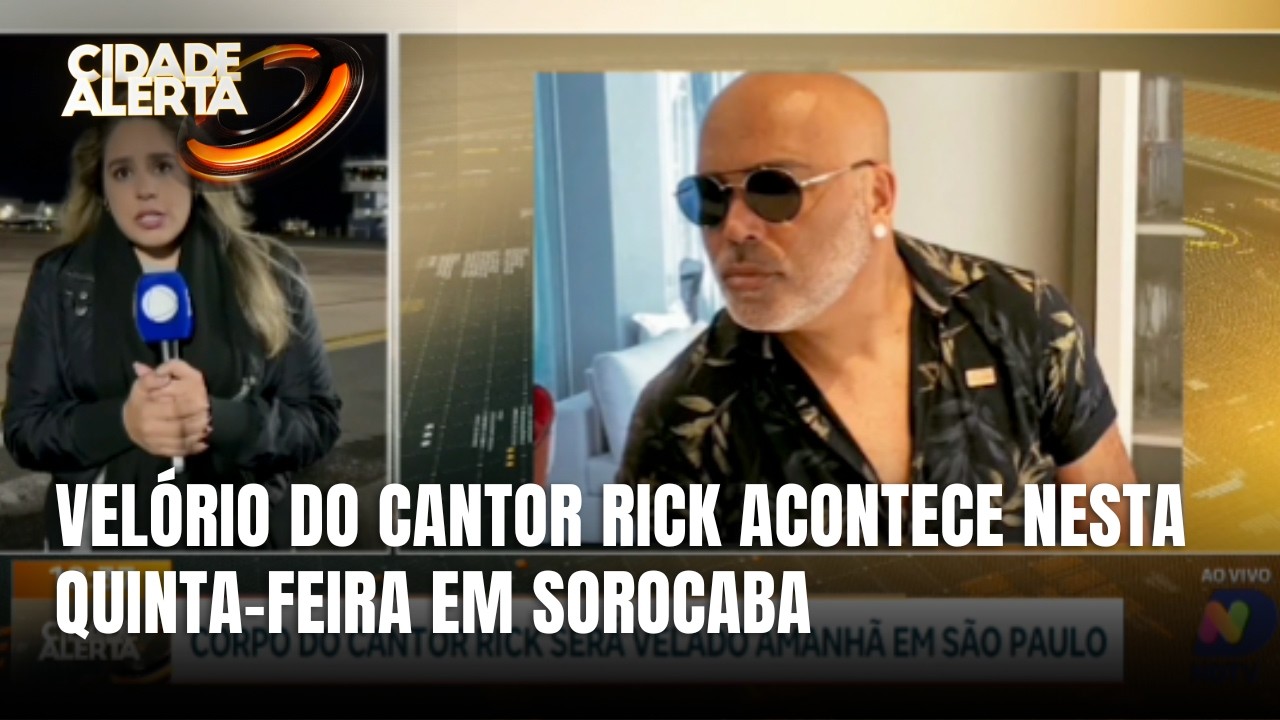 Sorocaba recebe velório do cantor Rick em cerimônia restrita a familiares