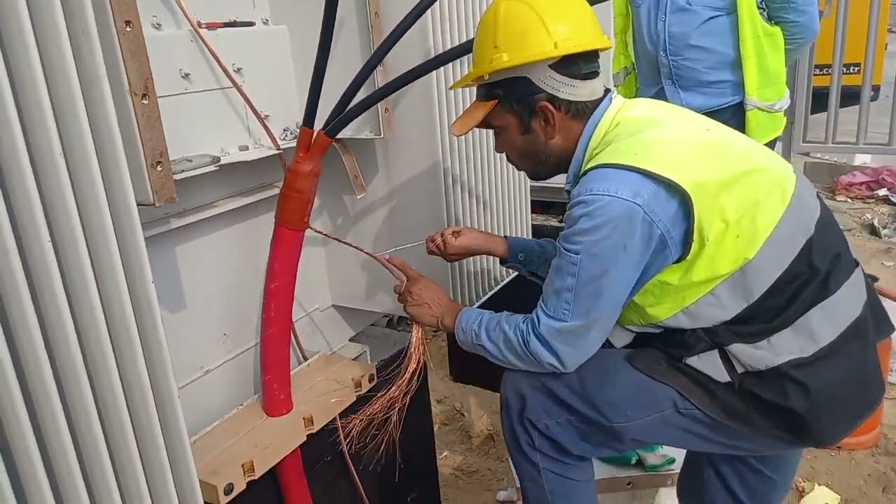 High voltage cable termination | panel termination.