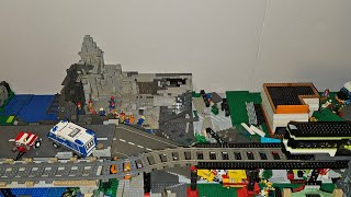 Lego City Build: Two Trains and a Quarry (5/31/24)