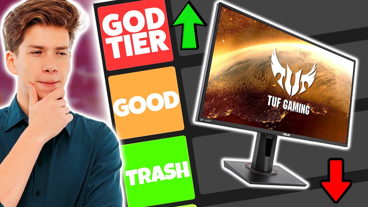 BEST Budget 4K Monitor 2025 Tier List - For Gaming, Productivity, Work & More
