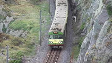 IE 8100 Class Dart Train number 8130 - Bray, Wicklow