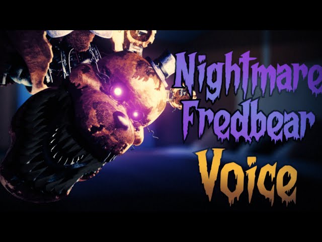 Nightmare UCN fredbear : r/fivenightsatfreddys