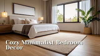 Cozy Minimalist Bedroom Decor: Transform Your Space Into a Serene Sanctuary