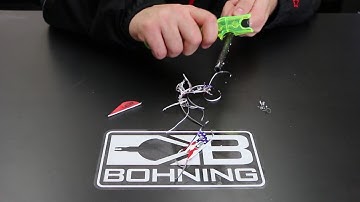 The easy way to remove old fletchings with Bohning