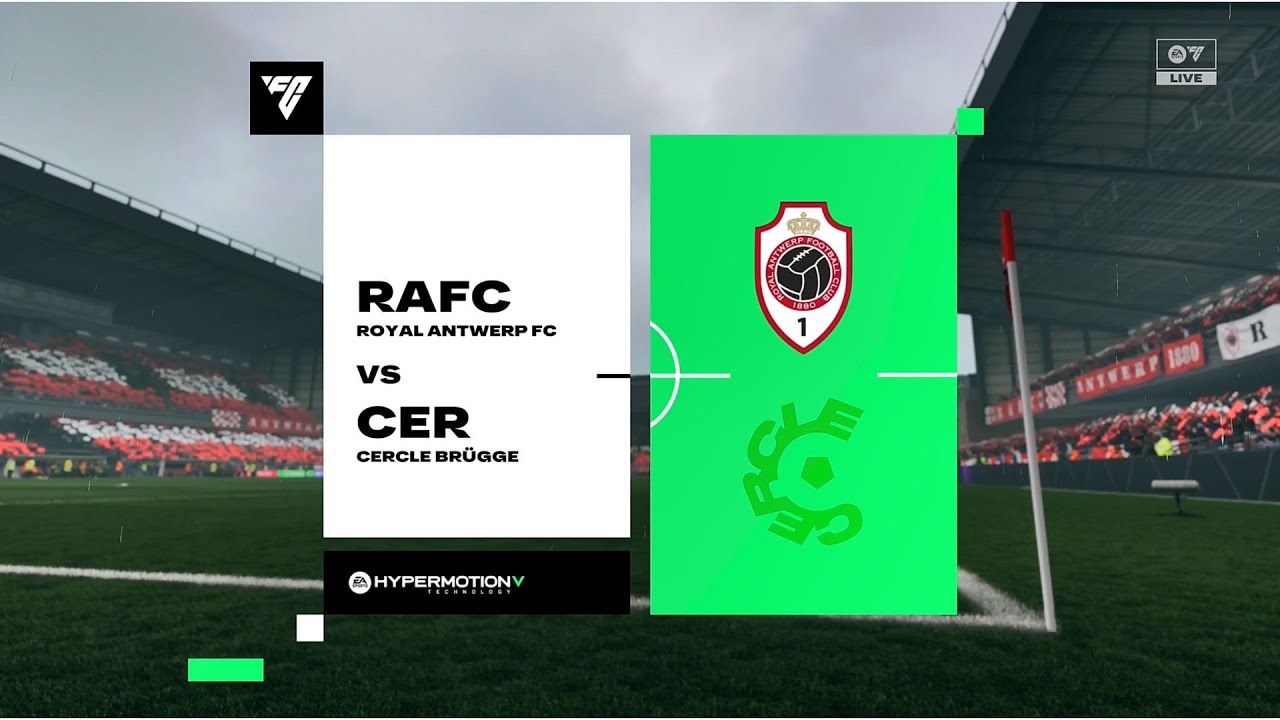 EA Sports FC 26 | Royal Antwerp vs Cercle Brugge - Jupiler Pro League | Gameplay PS5