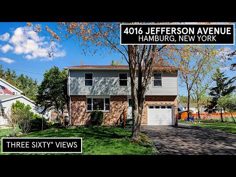 4016 Jefferson Ave, Hamburg, NY home video tour