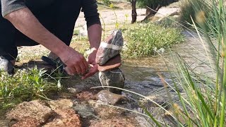 Watch this video, it must be very relaxing, (stone balancing game) 🥴🪨