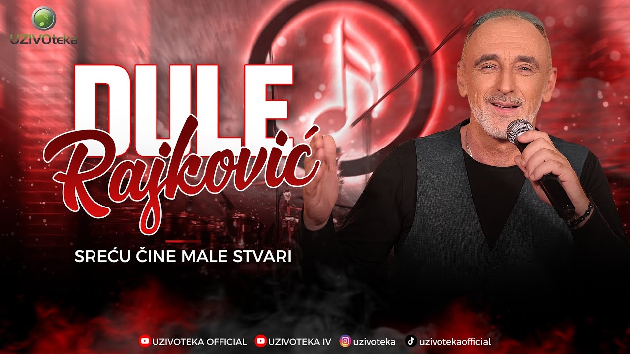 DULE RAJKOVIC - SRECU CINE MALE STVARI (COVER 2025)