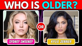 Guess Who's Older | Celebrity Age Guessing Game Challenge! screenshot 4