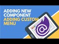 Creating New Component and Custom Menu in Blazor | BCL