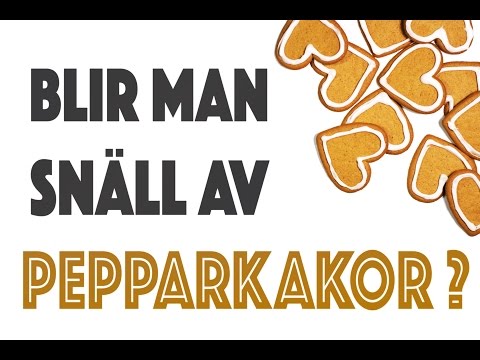 Video: Hur Man Gör En Pepparkakor Män Adventskalender