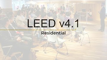 Welcome to LEED v4.1 for Residential (Multifamily)